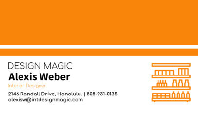 placeit interior design business card design template interior designer business cards