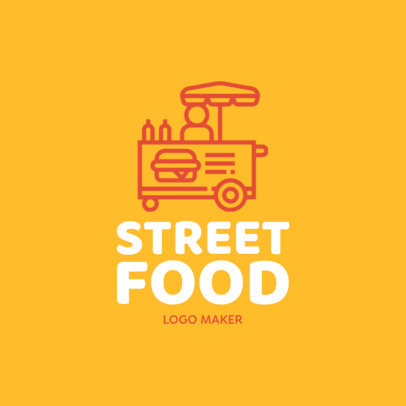 Online Logo Maker for a Street Food Cart