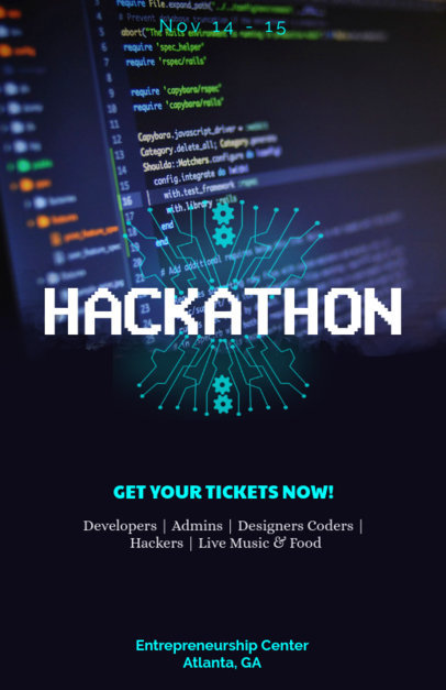 placeit event flyer maker for conventions
