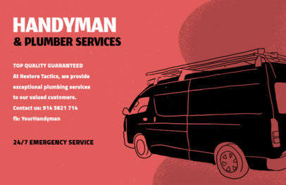 Plumber Flyer Maker for Handyman and Plumbing Services