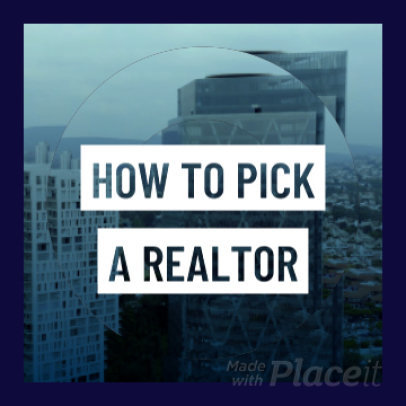 Instagram Video Maker for a Real Estate Step by Step Tutorial 158b-1074