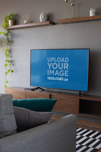 Download TV Mockup Generator | Try 15k Mockups for Free | Placeit