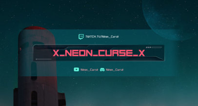 Placeit Twitch Banner Maker For Shooting Games Streamers