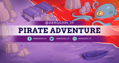 Placeit Twitch Banner Maker With An Rpg Themed Fantasy Design