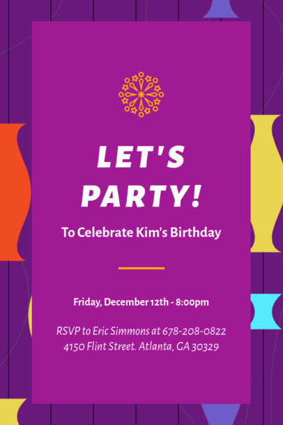 Invitation Maker Design Templates T Shirts Insta Stories