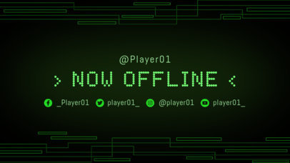 Twitch Offline Banner Maker Design Templates T Shirts Insta