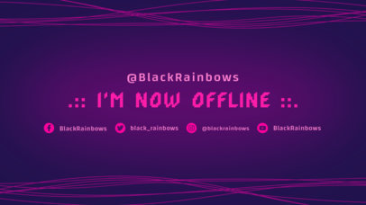 Twitch Offline Banner Maker Design Templates Placeit