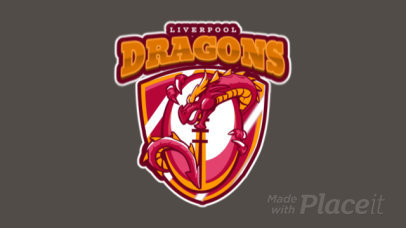 Animated Logo Template For A Pro Rugby Team