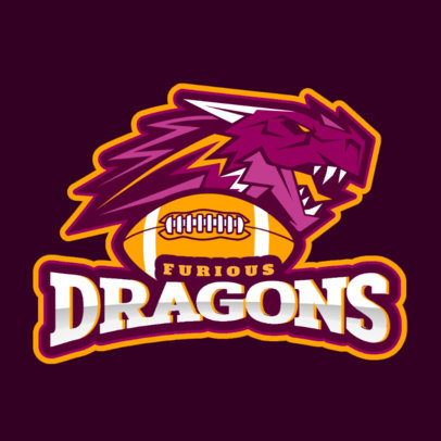 Football Logo Maker Online Logo Maker Placeit
