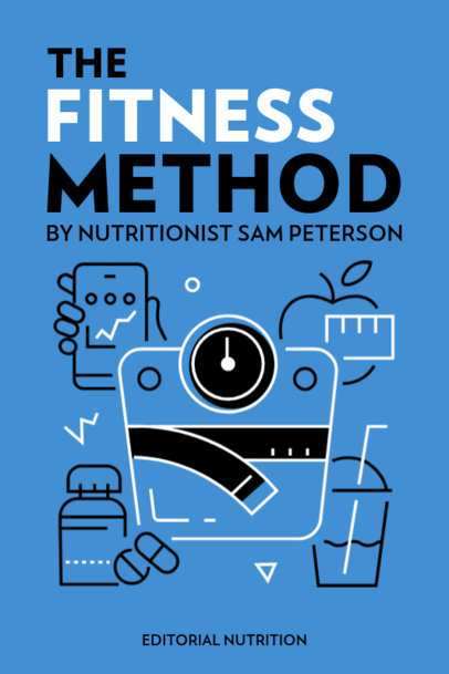 eBook Cover Creator for a Nutritionist's Fitness Method 1419b-el1
