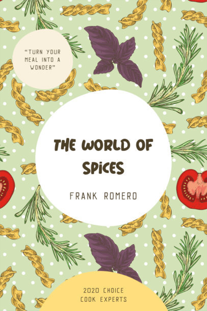 eBook Cover Creator for a Spices Guideline 1415c-el1