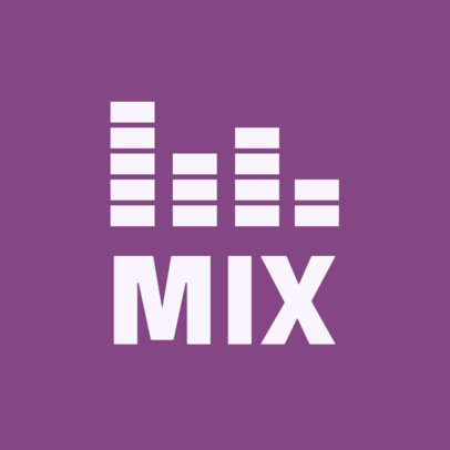 Music Logo Creator Featuring Sound Bars