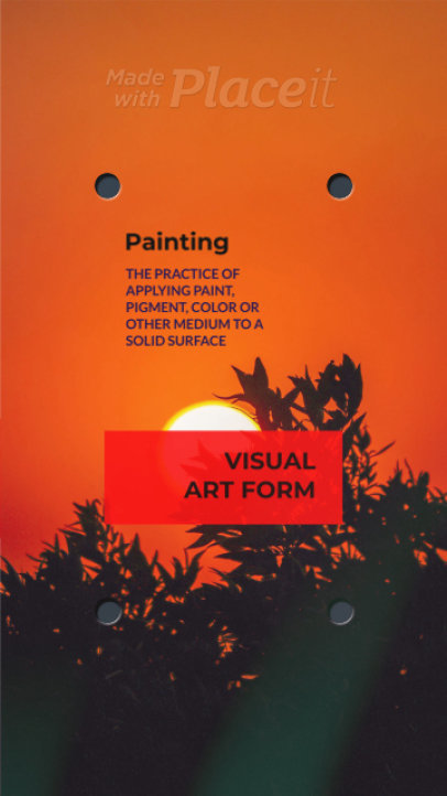 Instagram Story Video Creator With a Simple Layout and Animated Text